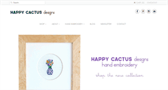 Desktop Screenshot of happycactusdesigns.com